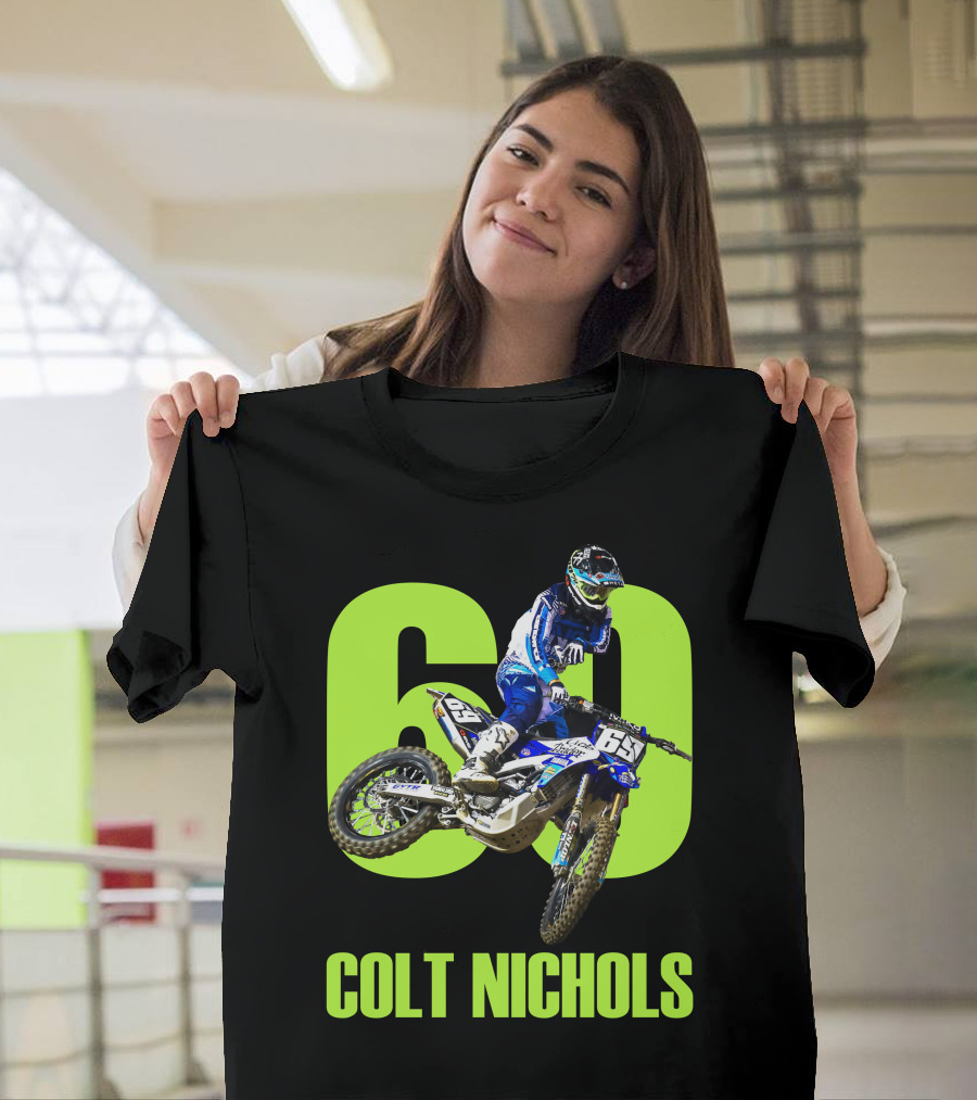 Colt Nichols 60 Motocross Rider Action T-Shirt