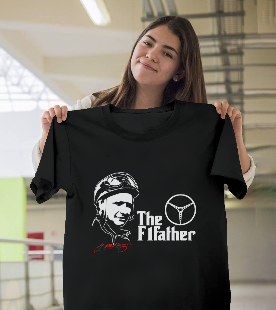 The F1 Father Juan Manuel Fangio Mercedes-Benz T-Shirt