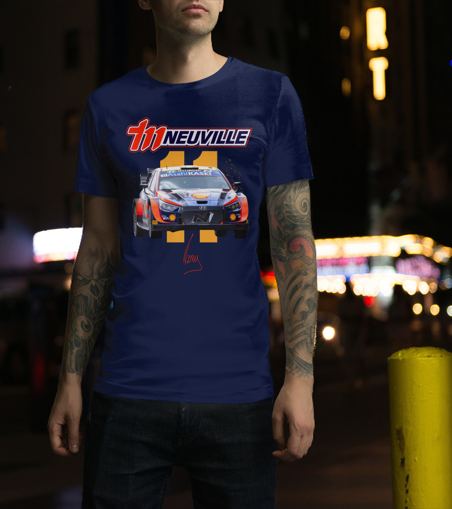 Thierry Neuville Hyundai I20 N Rally1 Asahi Kasei Shell Racing 11 T-Shirt
