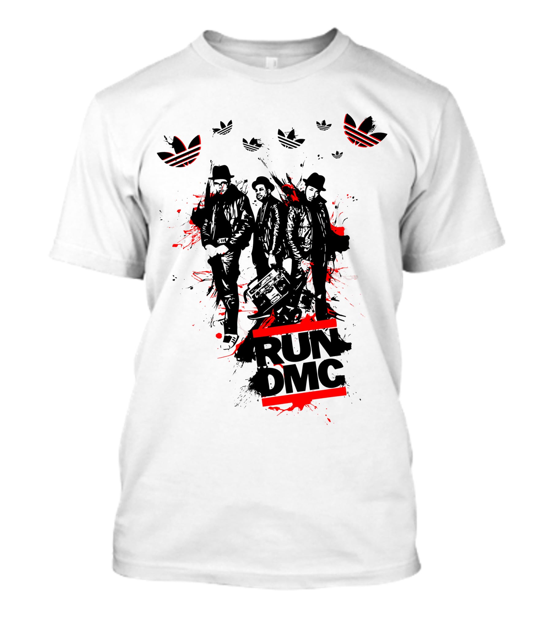 Run DMC Hip-Hop Legends With Symbols T-Shirt