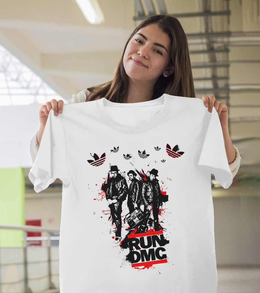 Run DMC Hip-Hop Legends With Symbols T-Shirt