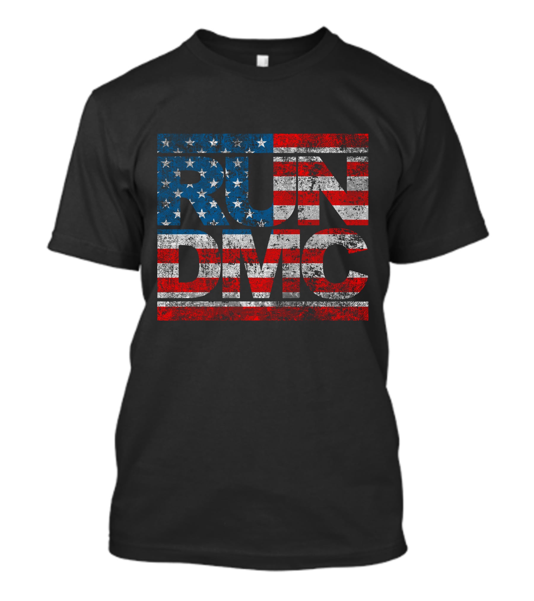 RUN DMC American Flag Style 63 T-Shirt