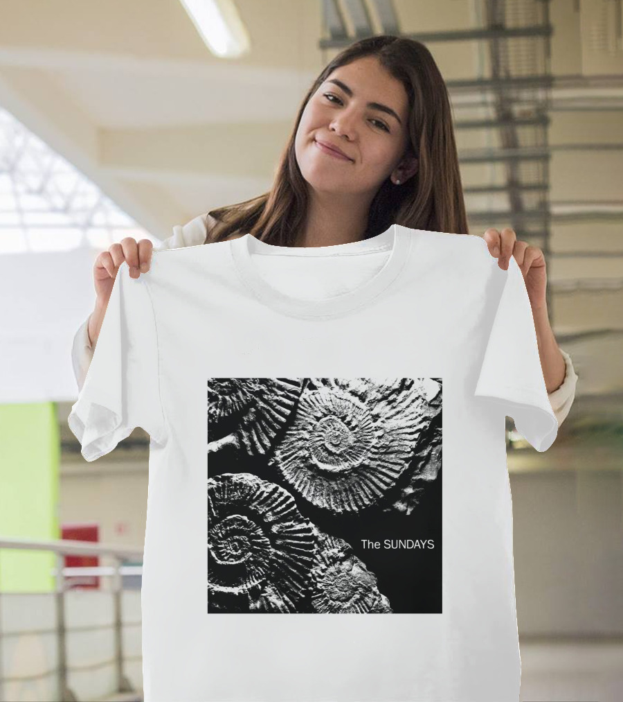 The Sundays Cocteau Twins Ammonite Fossil T-Shirt