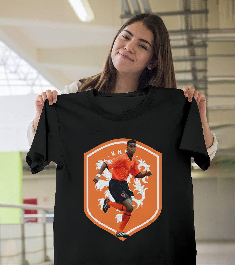 KNVB Oranje Kluivert 9 Football Legend T-Shirt