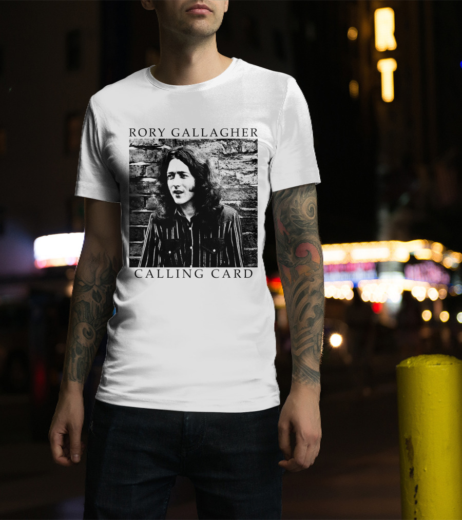 Rory Gallagher Calling Card T-Shirt