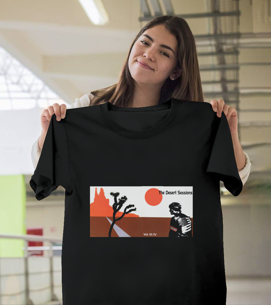 The Desert Sessions Vol III/IV Red Sun Joshua Tree T-Shirt