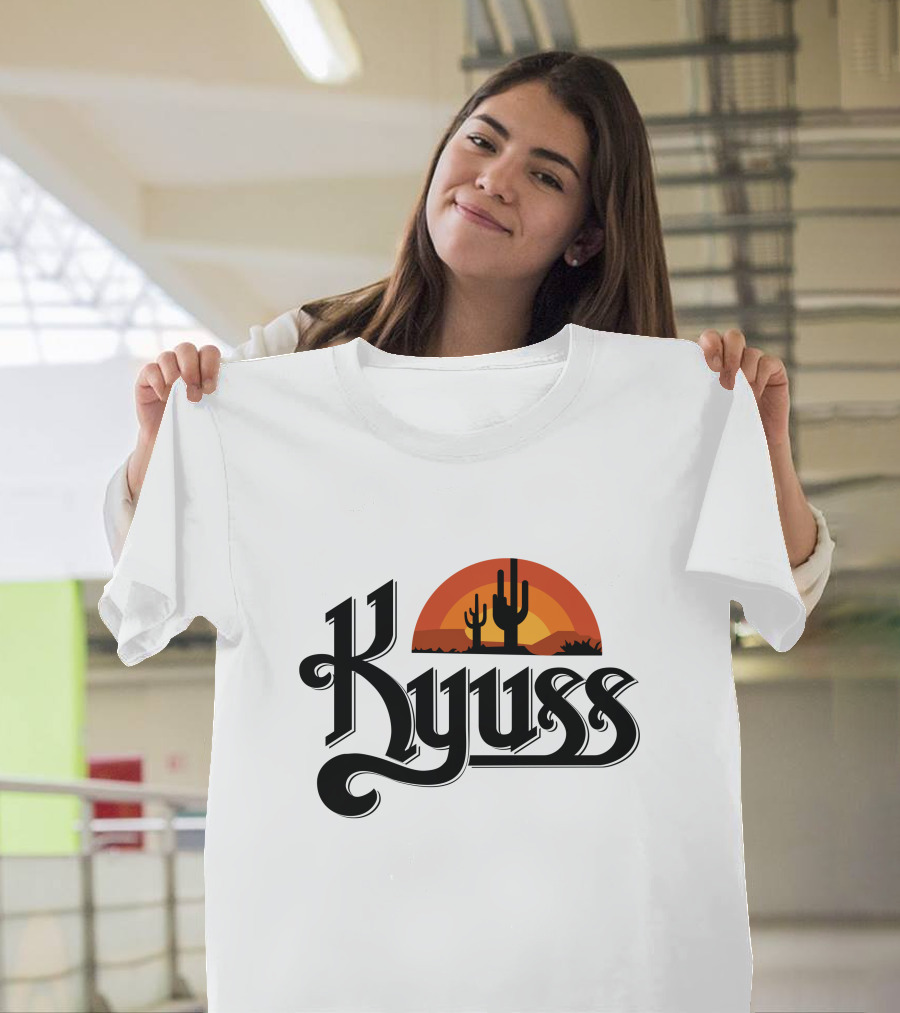 Kyuss Rock Metal Desert Sunset Stoner Hard T-Shirt