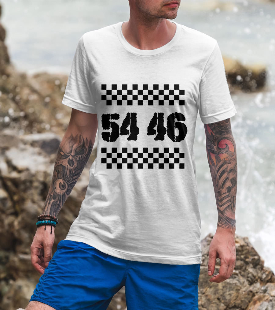 54 46 Ska Checkered T-Shirt