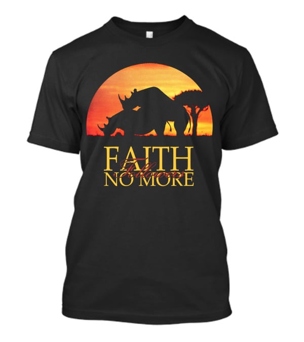 Faith No More Easy Followers Rhino Sunset T-Shirt