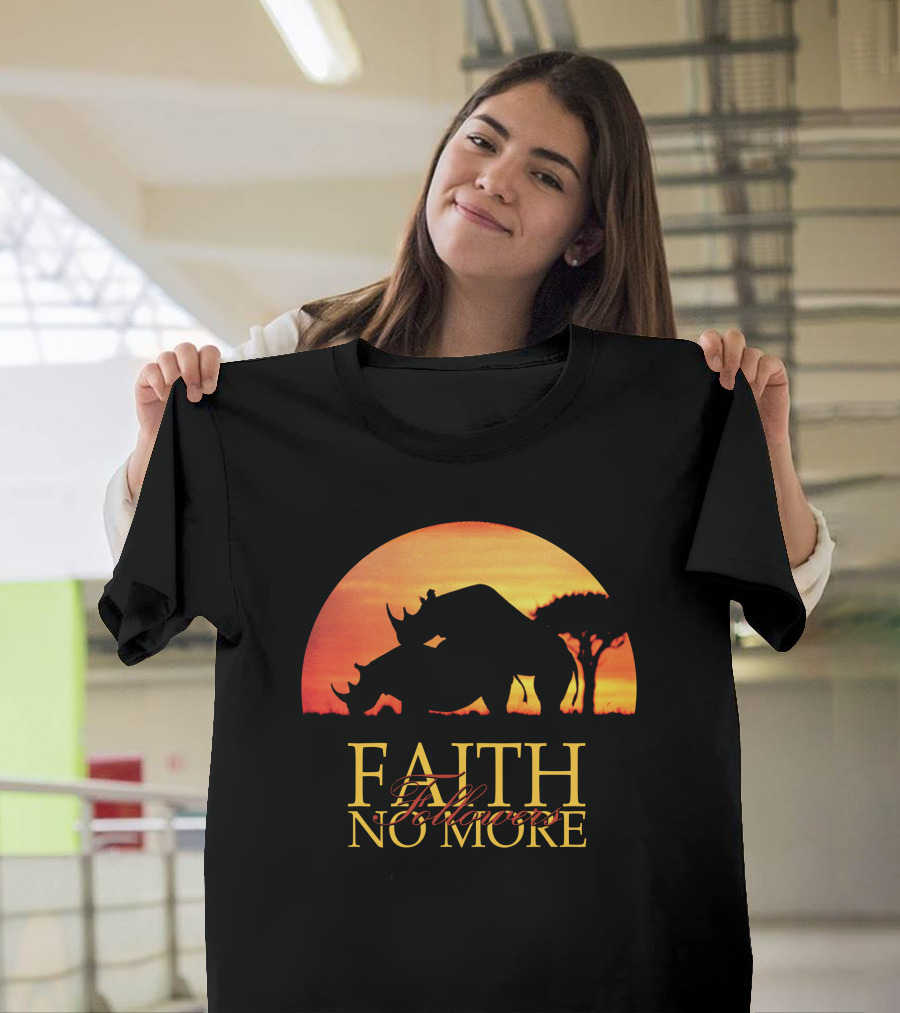 Faith No More Easy Followers Rhino Sunset T-Shirt