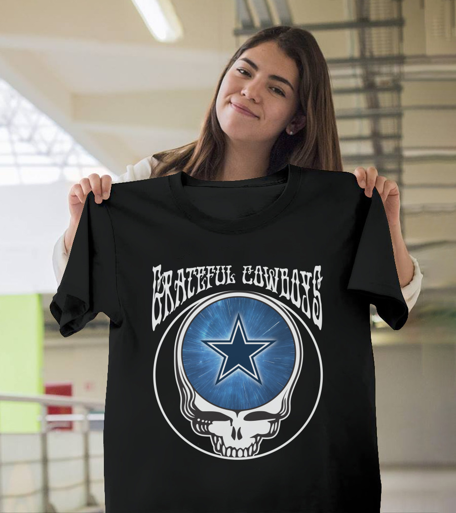 Star Skull Grateful Cowboys Dallas Fusion T-Shirt