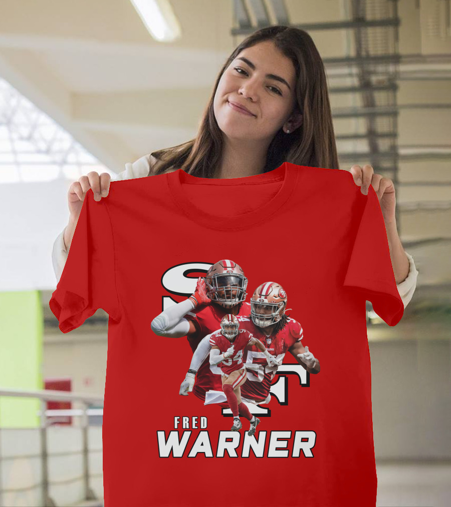 Fred Warner 49ers SF Football Number 54 T-Shirt