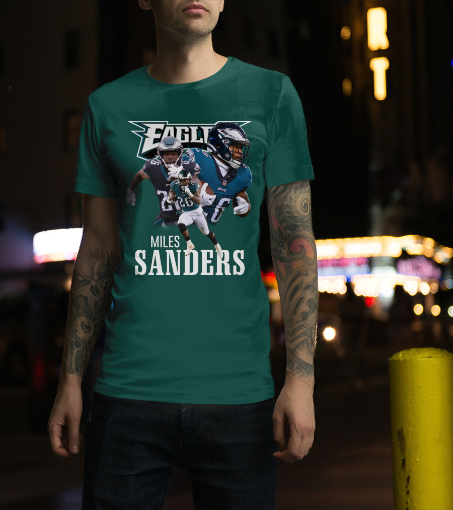 Eagles MS26 Running Back Action Play T-Shirt