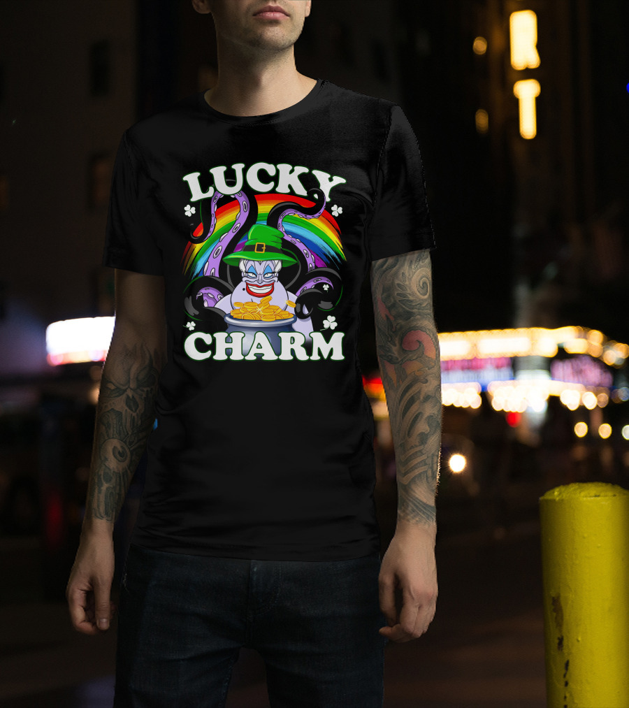LUCKY CHARM Ursula Rainbow Pot Of Gold T-Shirt