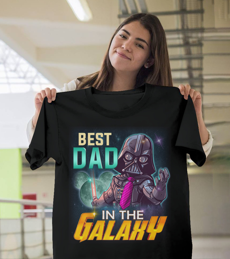 Best Dad In The Galaxy Darth Vader T-Shirt