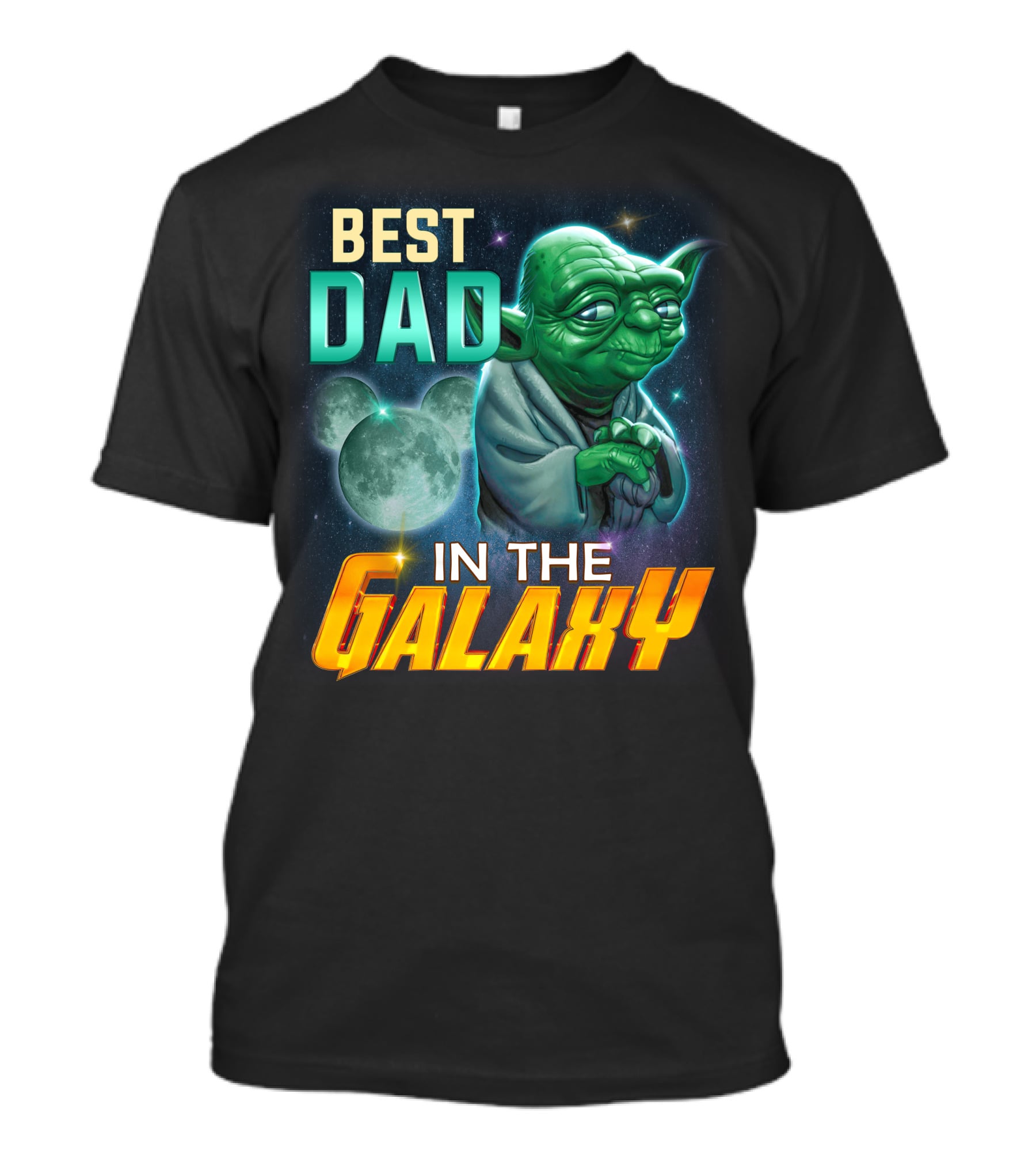 Best Dad Yoda IN The Galaxy T-Shirt