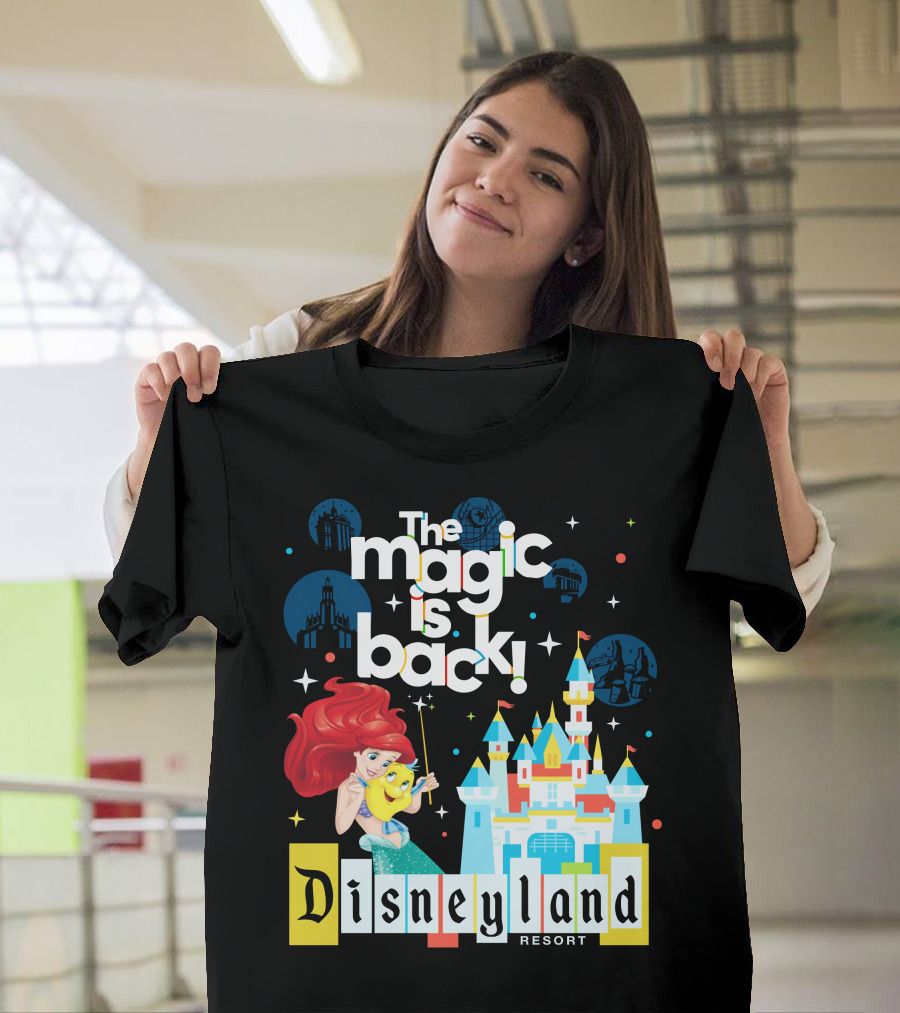 The Magic is Back Ariel Disneyland Resort T-Shirt