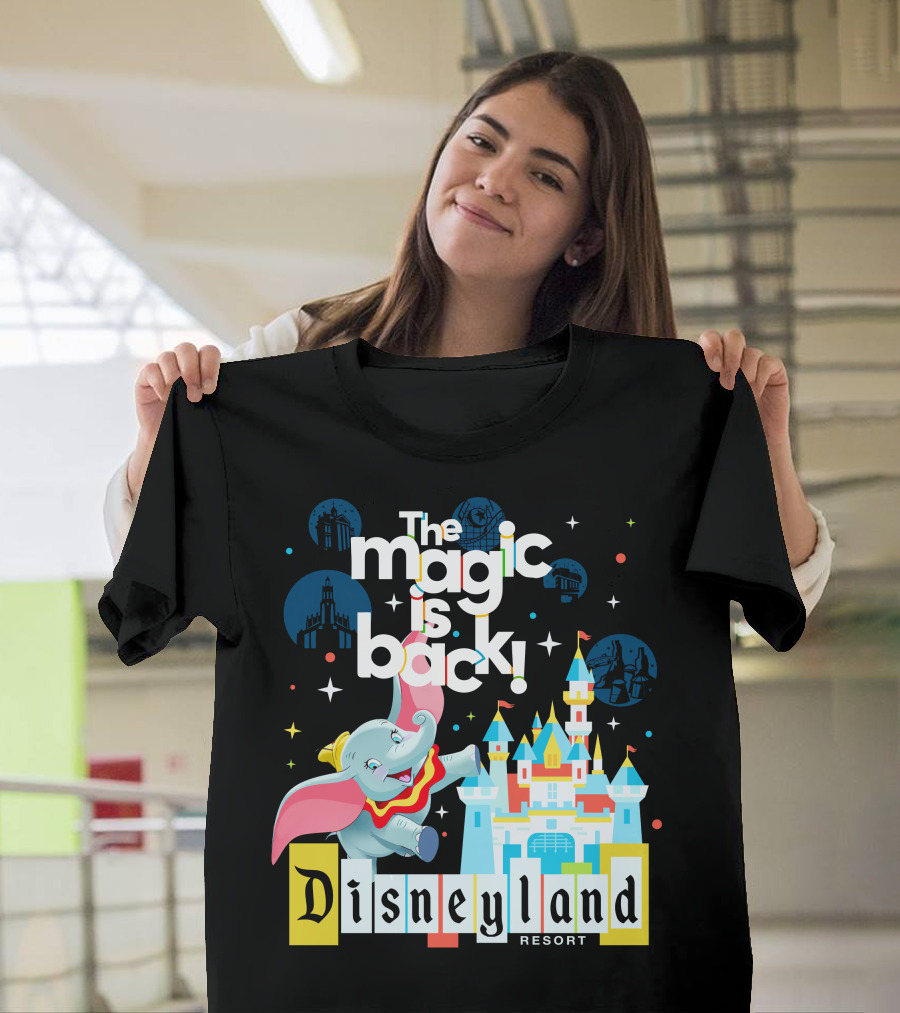 The Magic Is Back Dumbo Disneyland Resort T-Shirt