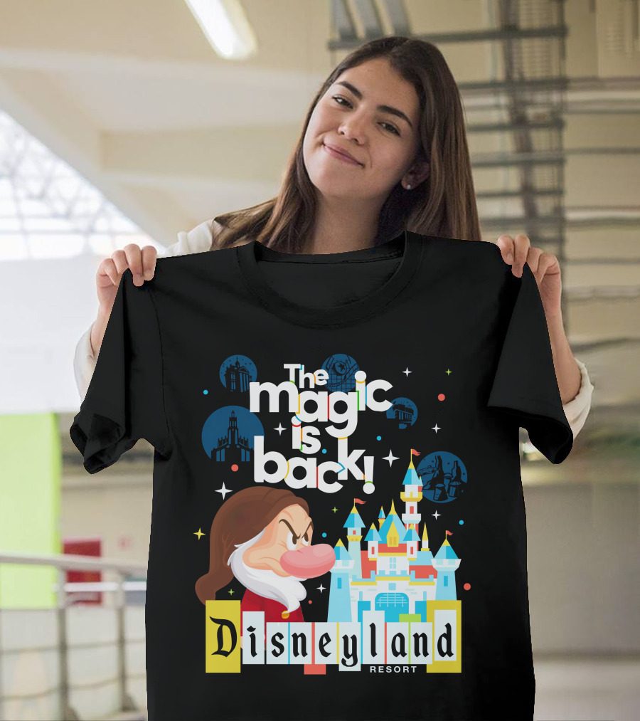 The Magic Is Back Grumpy Disneyland Resort T-Shirt