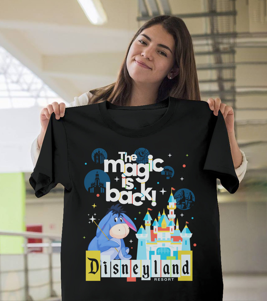 The Magic Is Back Disneyland Resort Eeyore T-Shirt
