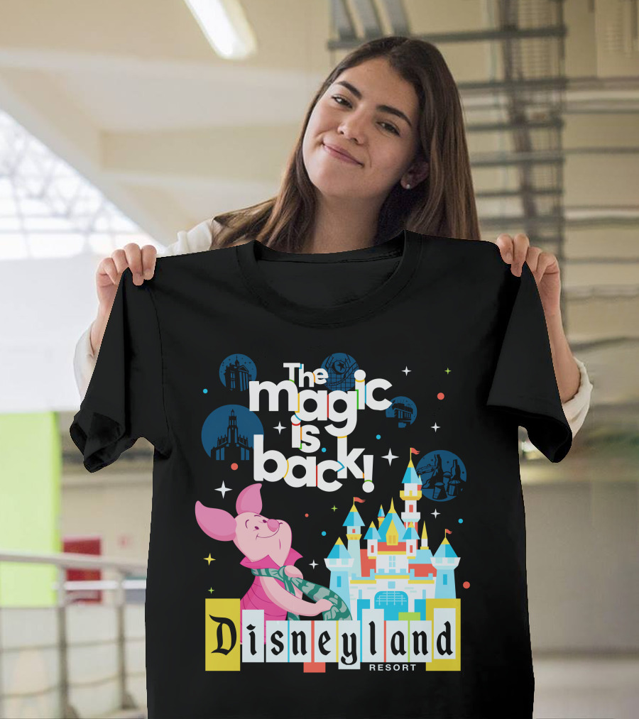 The Magic Is Back Piglet Disneyland Resort T-Shirt