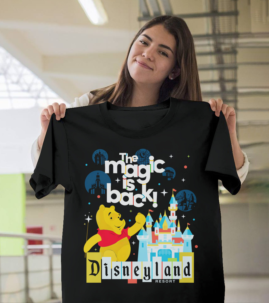 The Magic Is Back Pooh Disneyland Resort T-Shirt