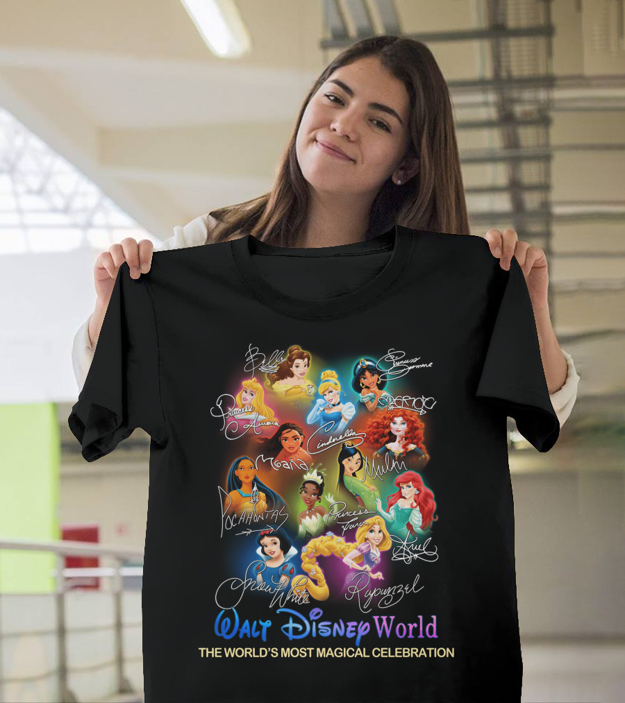 Walt Disney World Princess Celebration The World's Most Magical Celebration T-Shirt