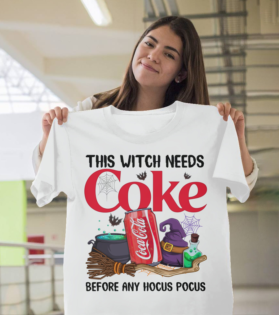 This Witch Needs Coke Before Any Hocus Pocus T-Shirt