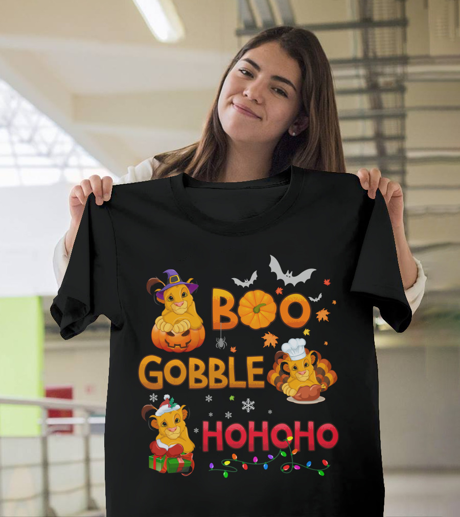 Boo Gobble Hohoho Simba T-Shirt
