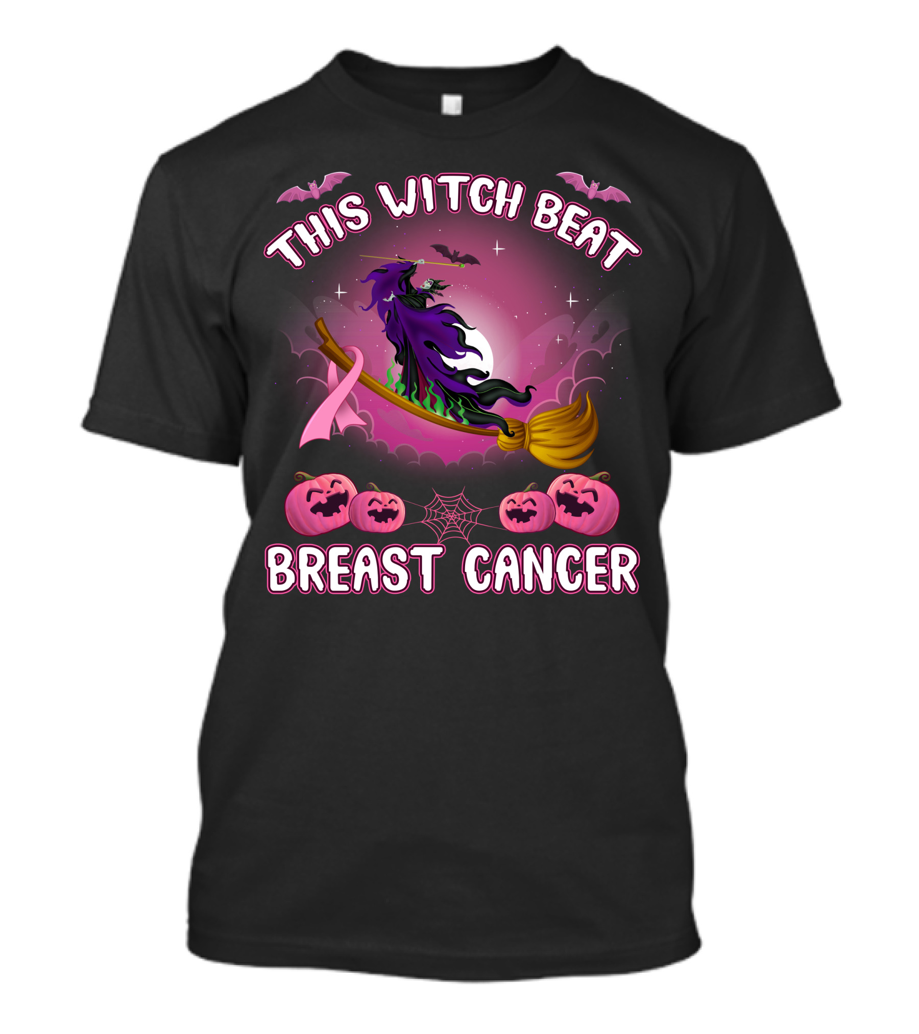 This Witch Beat Breast Cancer Maleficient T-Shirt