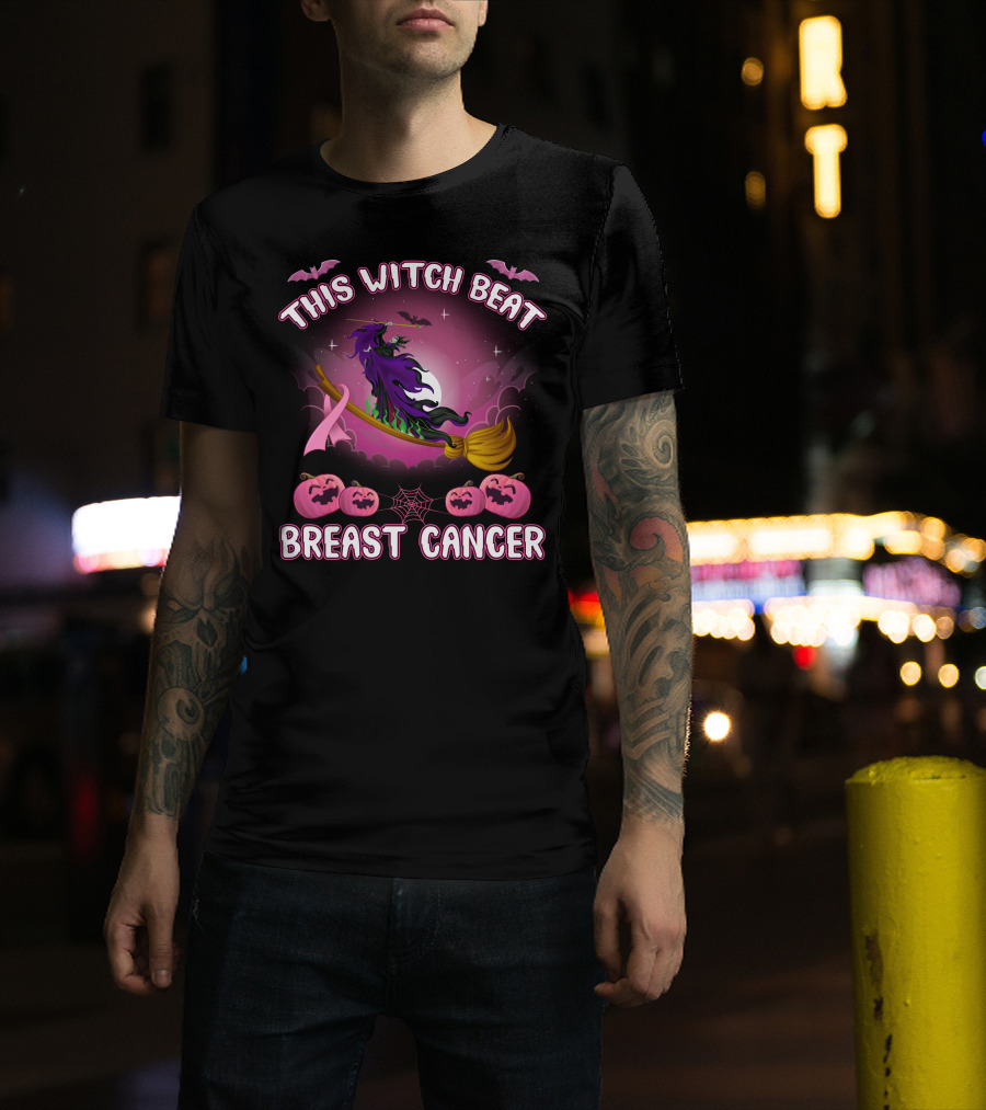 This Witch Beat Breast Cancer Maleficient T-Shirt