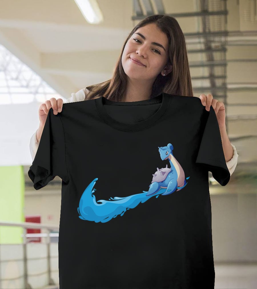 Lapras Water-Type Pokémon Splash T-Shirt