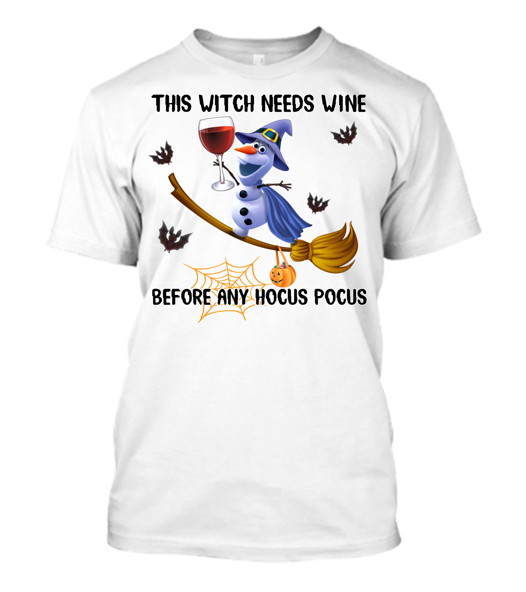 This Witch Needs Wine Before Any Hocus Pocus T-Shirt