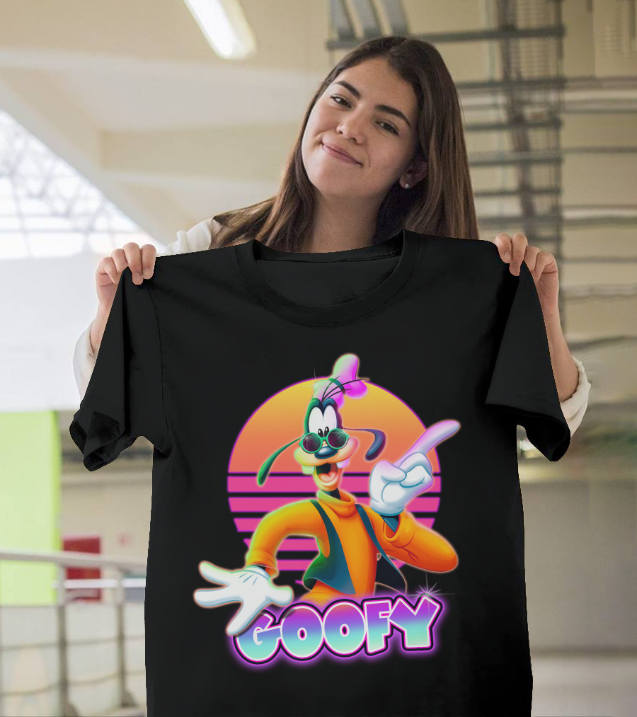 Goofy Retro 80S Sunset Aesthetic T-Shirt