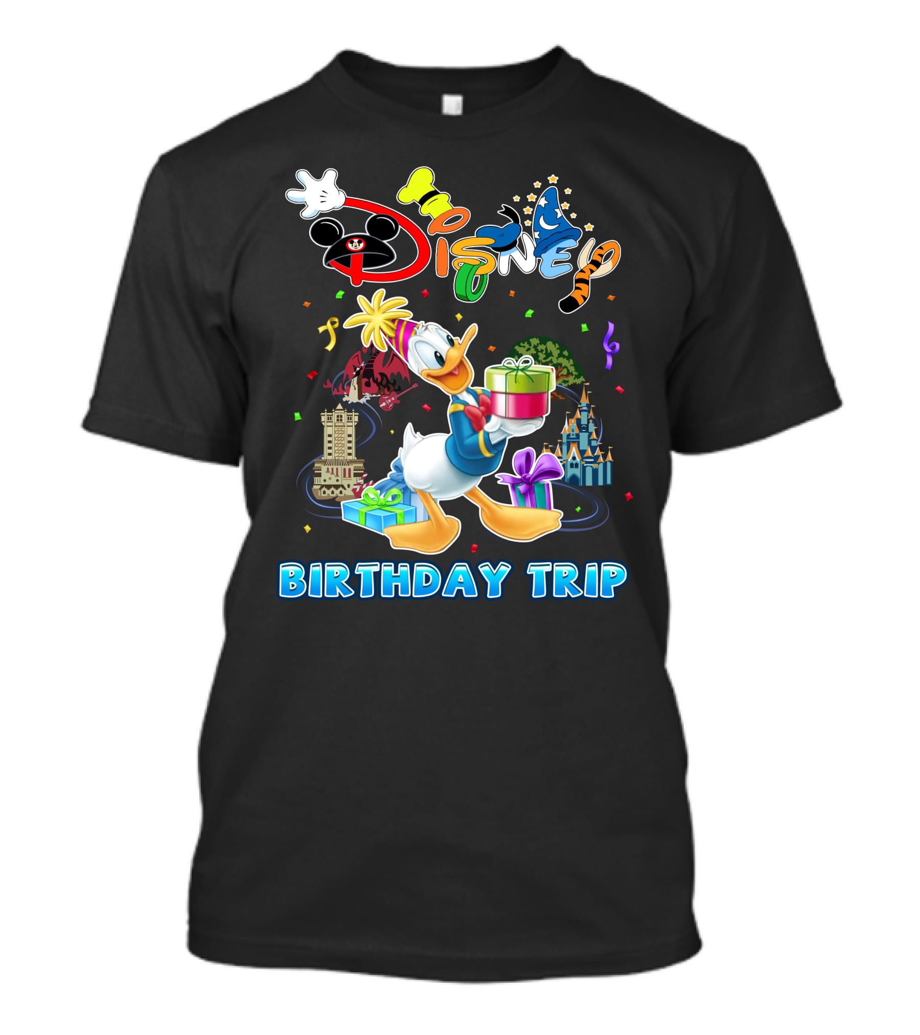 Disney Donald Birthday Trip T-Shirt