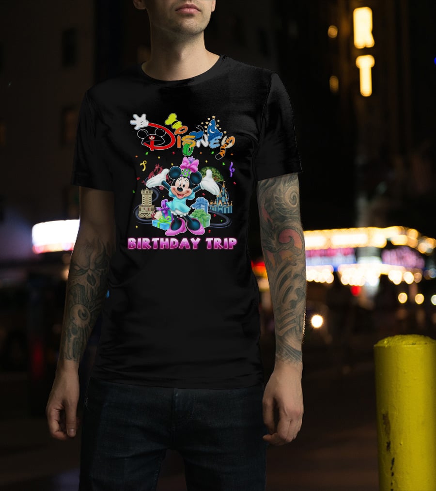 Minnie Disney Birthday Trip T-Shirt