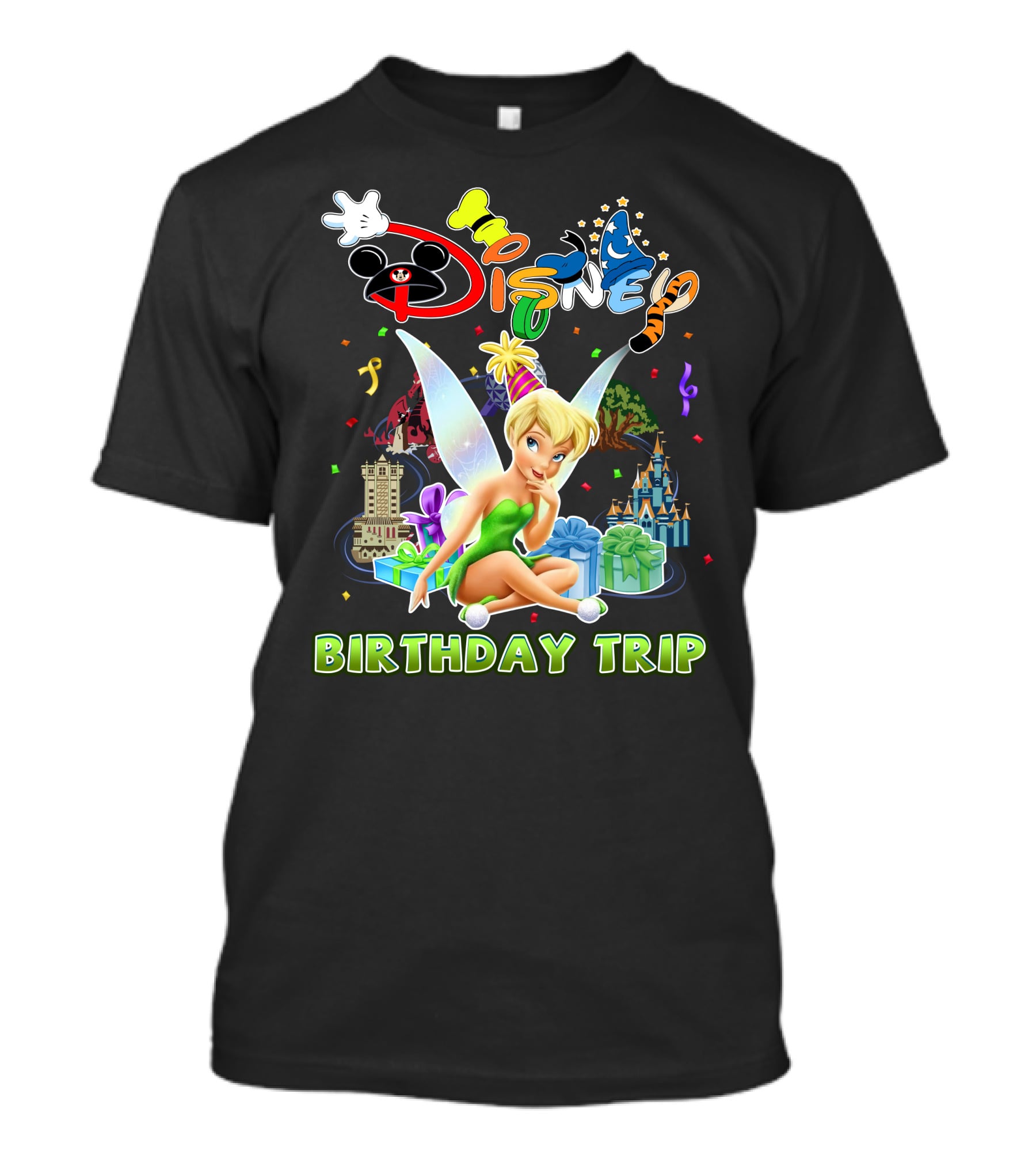 Disney Tinkerbell Birthday Trip Adventure T-Shirt