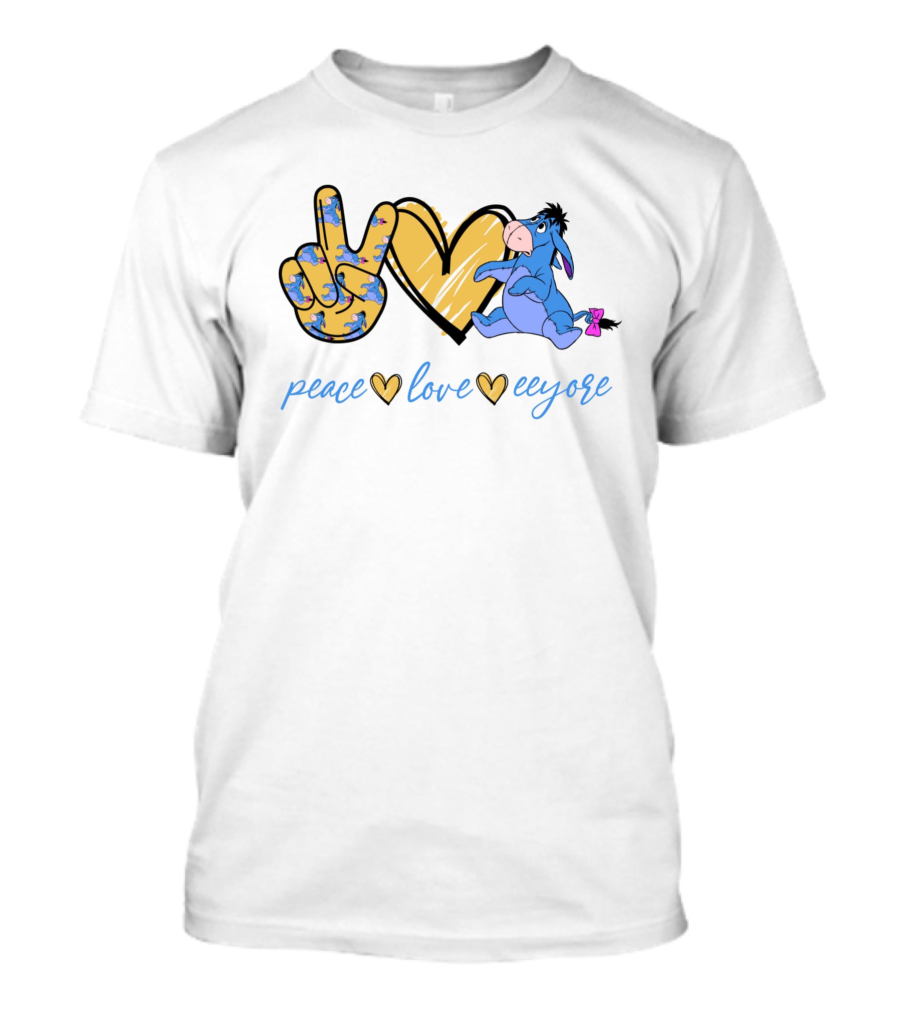 Peace Love Eeyore T-Shirt