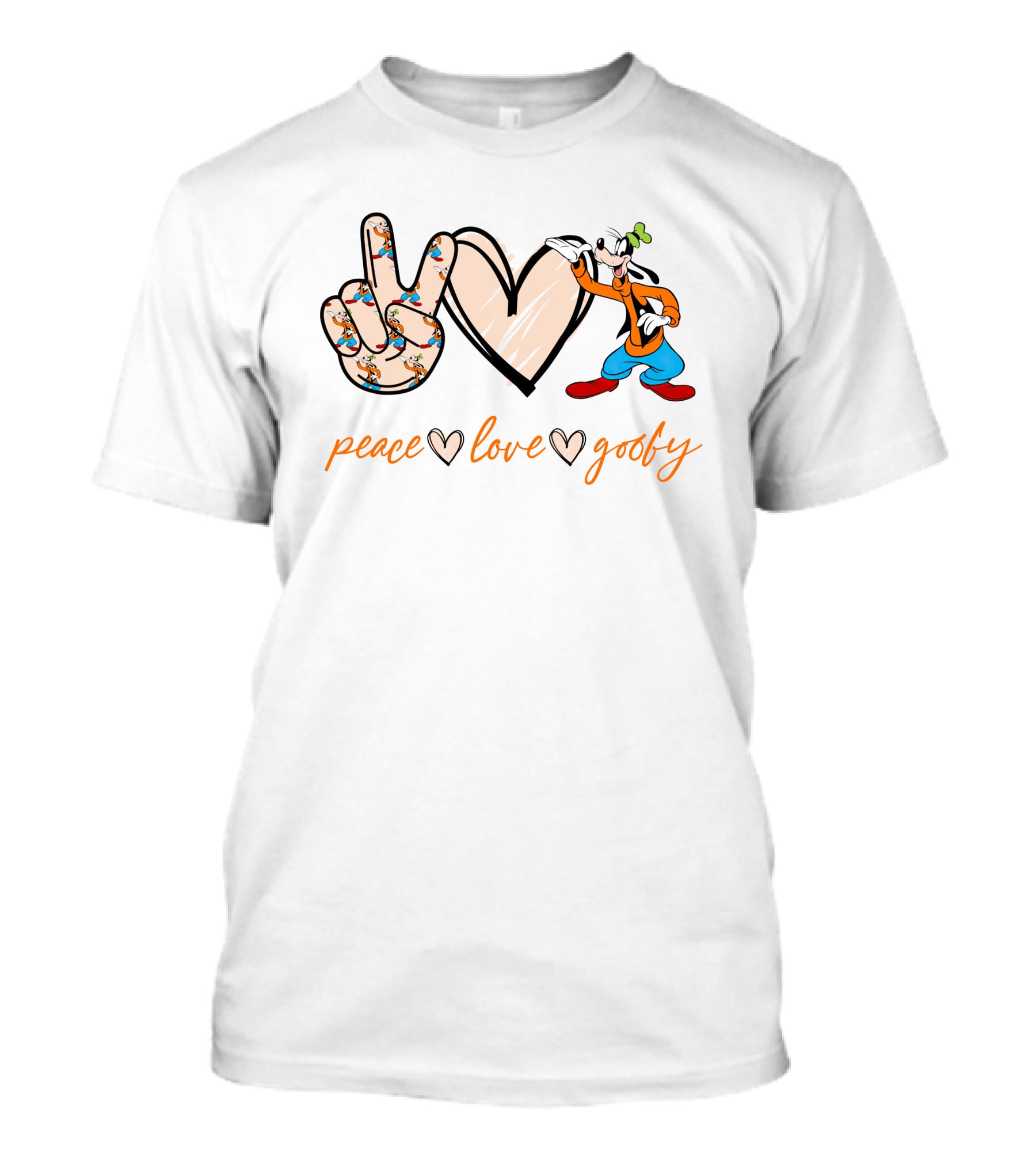 Peace Love Goofy T-Shirt
