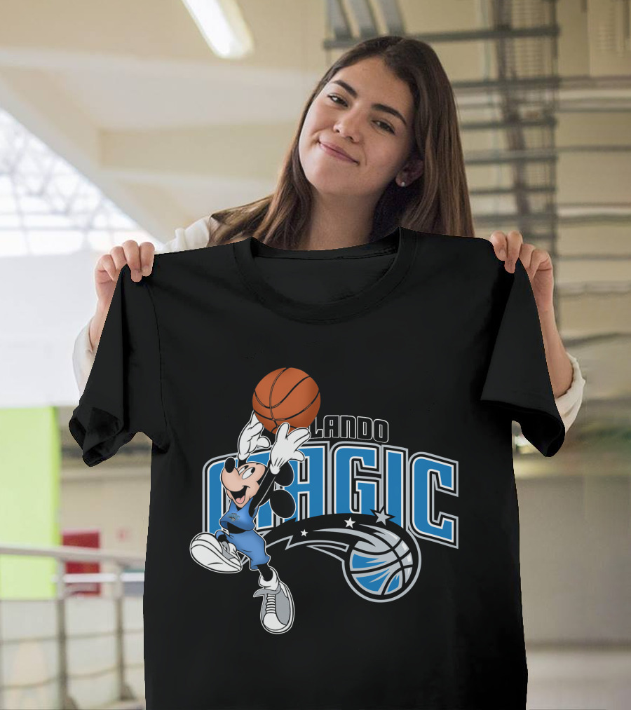 Mickey Orlando Magic Basketball T-Shirt