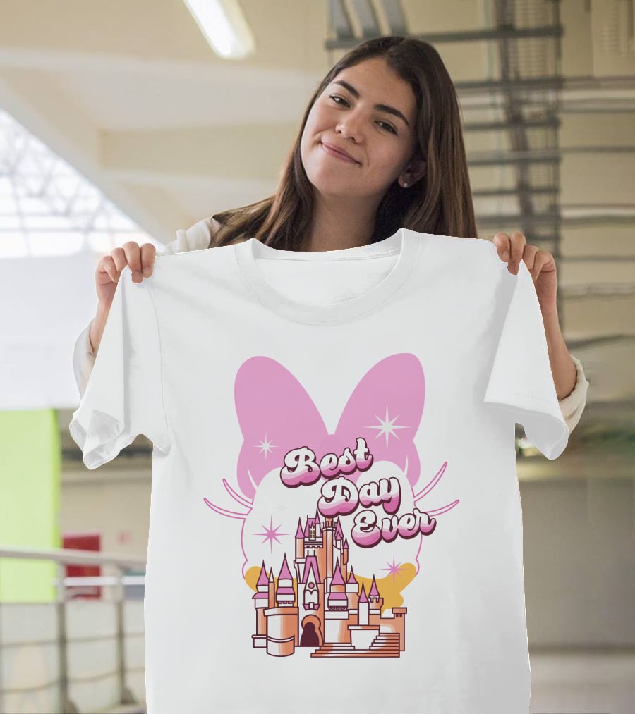 Best Day Ever Castle And Bow T-Shirt