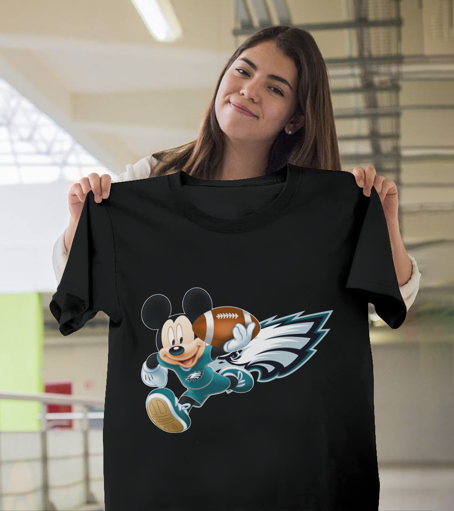 Mickey Fe Philadelphia Eagles Football Running Back T-Shirt