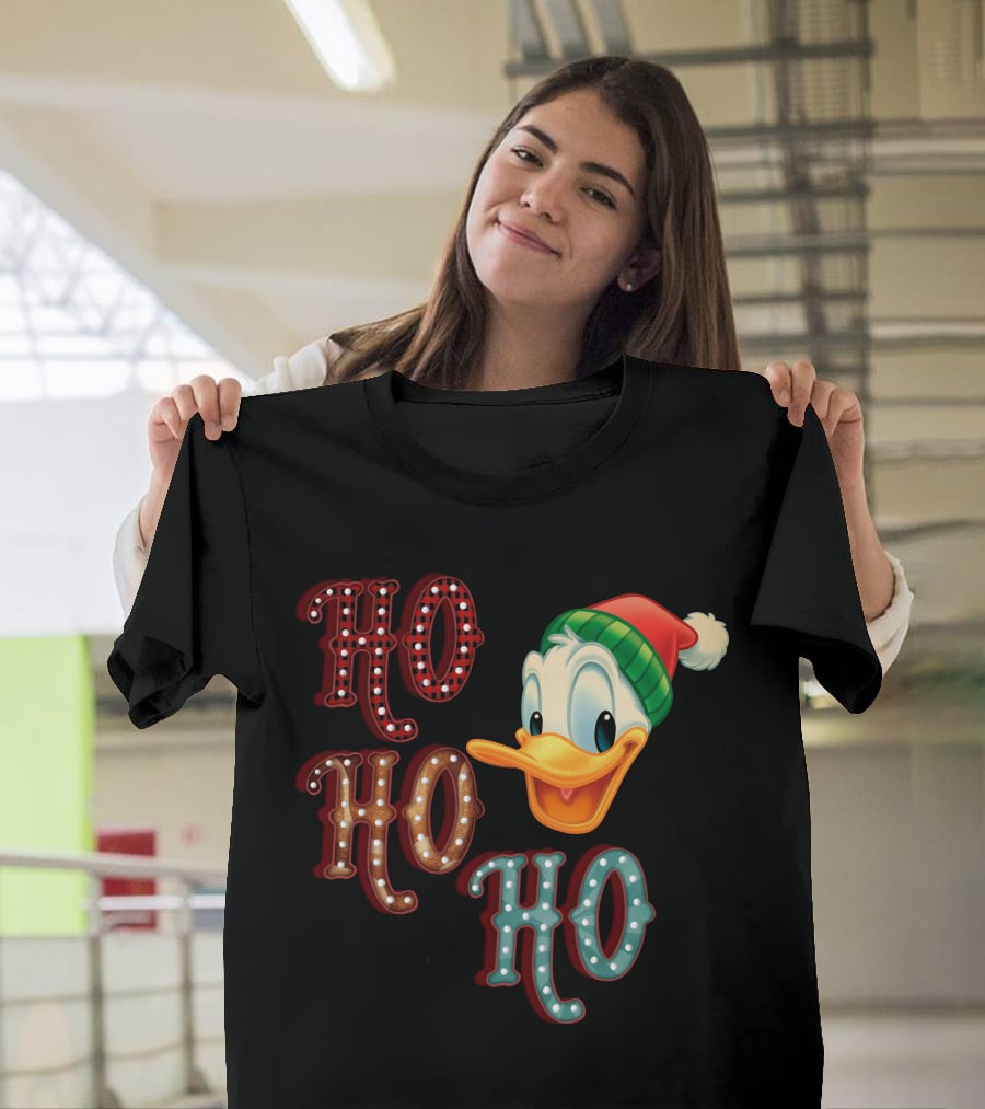 Ho Ho Ho Donald Christmas Hat T-Shirt