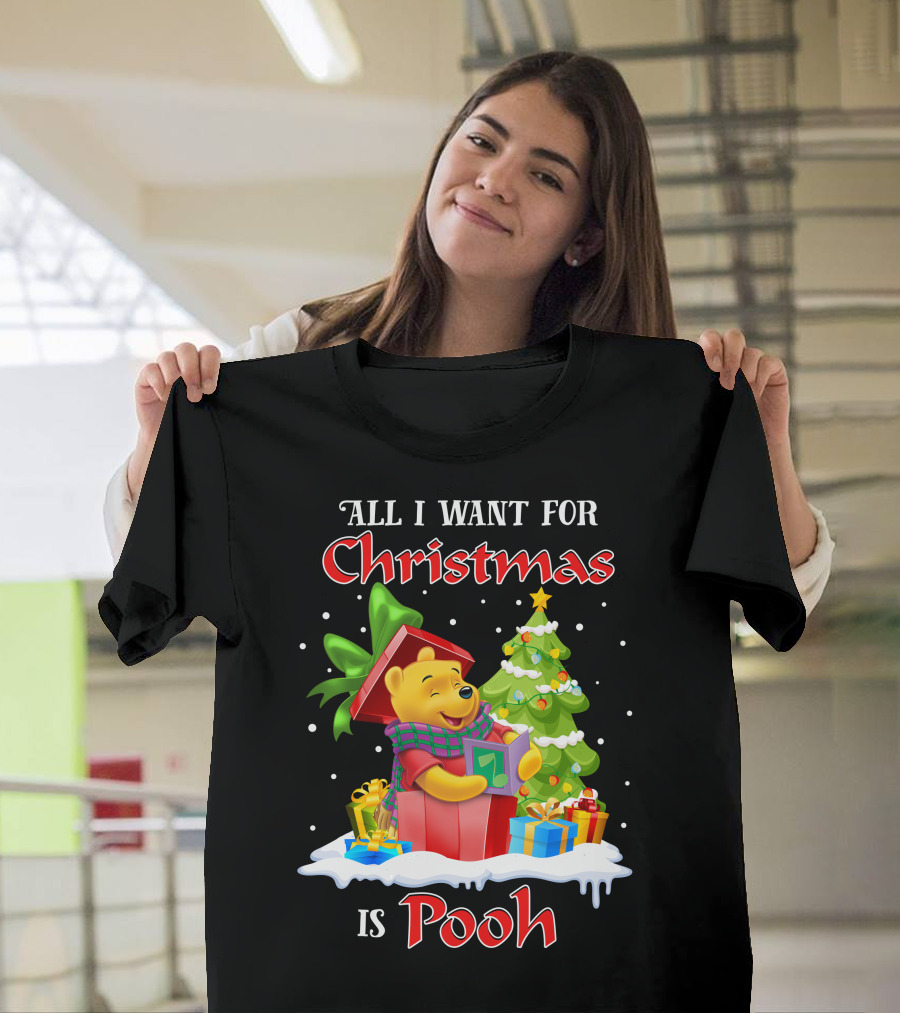 All I Want For Christmas Is Pooh T-Shirt
