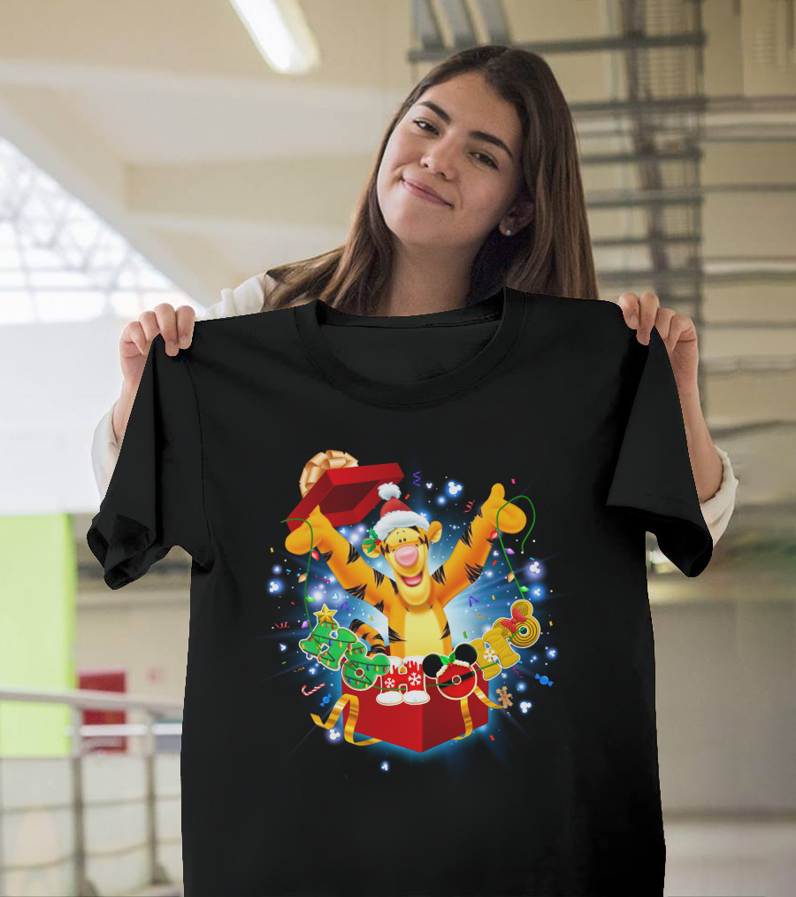 Tigger Christmas Celebration Disney Magic Pixar T-Shirt
