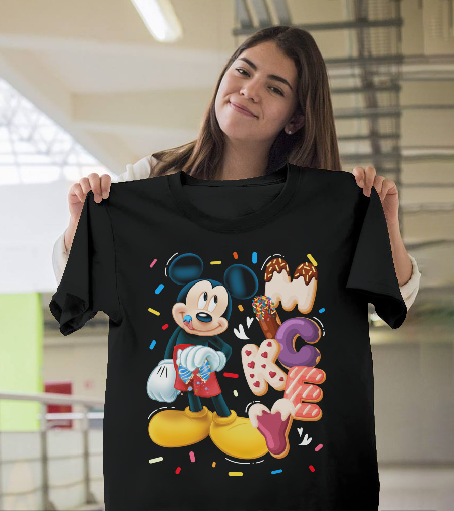 Mickey Mouse Donut Sprinkles T-Shirt