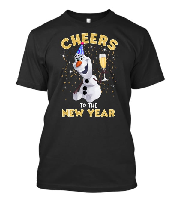 Cheers To The New Year Ol Champagne T-Shirt