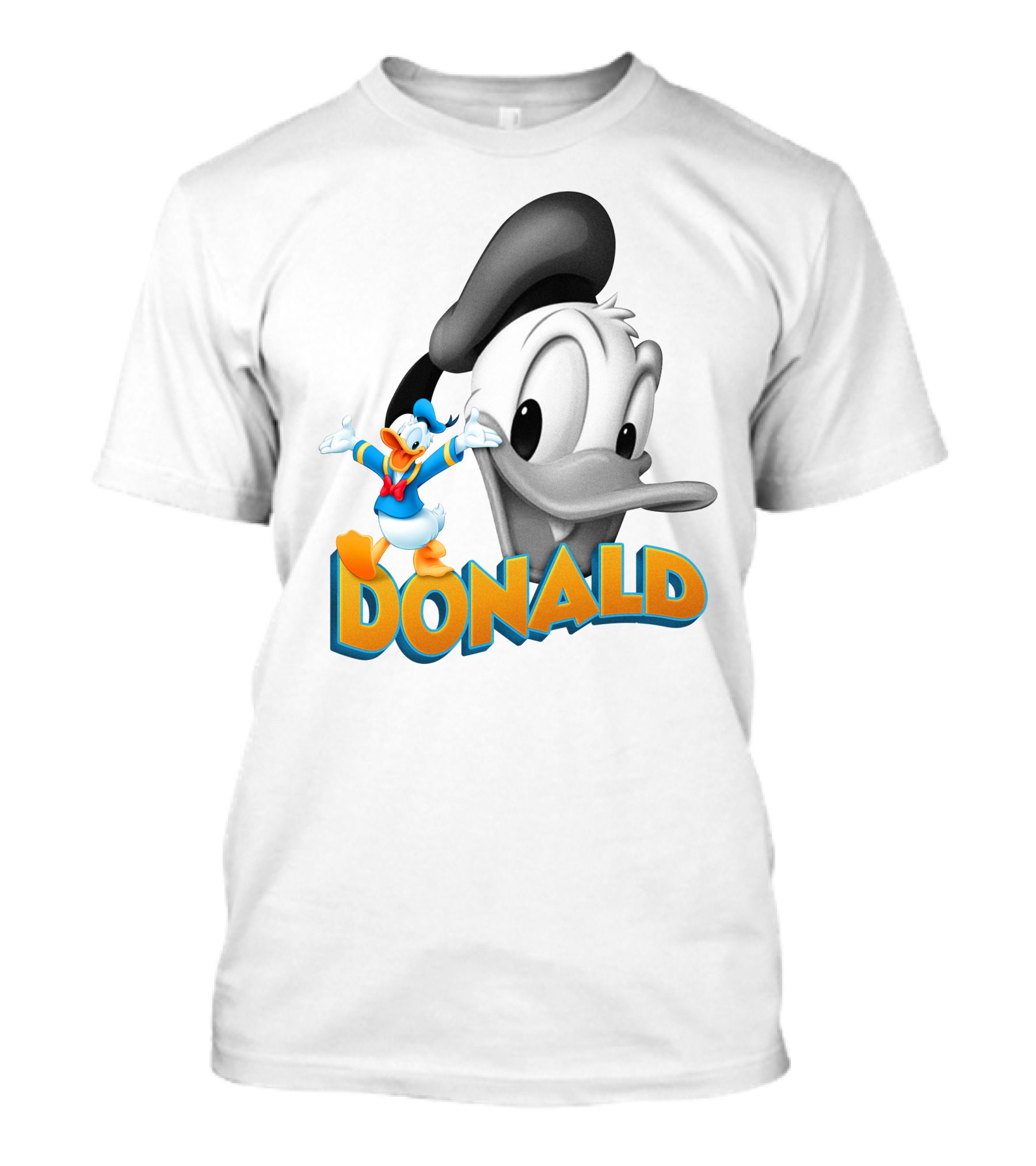 Donald Duck Classic Animation Character T-Shirt
