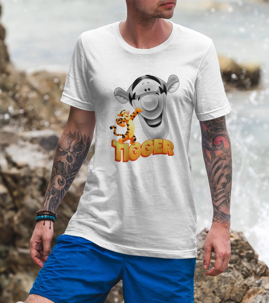 Tigger Classic Pooh Bear Friend Iconic Character T-Shirt