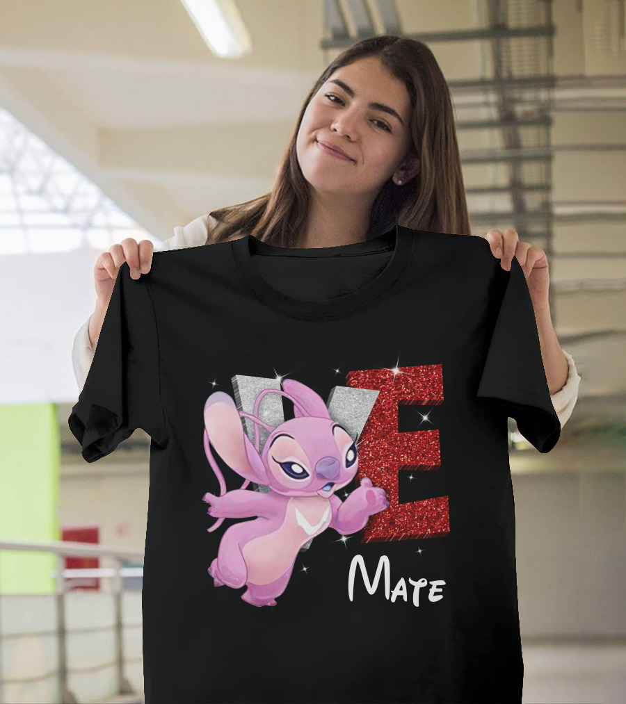 Love Mate Angel Experiment 624 Sparkle T-Shirt